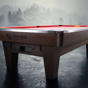 Table de billard en bois KKKing haute résistance, fabrication directe d'usine, table de billard de haute qualité - Product Image 6