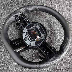 Volant en cuir pour <span class=keywords><strong>Mercedes</strong></span> Benz 2021 <span class=keywords><strong>2022</strong></span> 2023 W 222 W205 W166 W177 W213 W246 X253 W212 a Class GT Amg Volant - Product Image 6