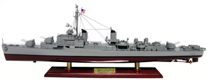 USS GEARING CLASS DESTROYER MODÈLE DE BATEAU EN BOIS _ MODÈLE D'ARTISANAT EN BOIS-MODÈLE DE BATEAU DE BATAIL EN BOIS - Product Image 4