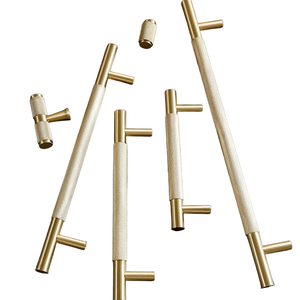 Nuevo tirador de puerta de muebles de cajón, muebles de cocina, armario, tirador de puerta de latón macizo, aspecto elegante, tirador de latón de la mejor calidad - Product Image 5