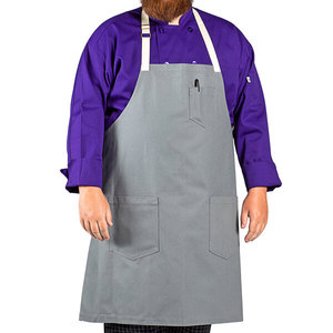 Cheap Bulk Wholesale Custom Logo Waterproof Heavy Canvas <b>Apron</b> Kitchen Garden <b>Work</b> Tools Pockets Cross Back <b>Apron</b> - Product Image 5