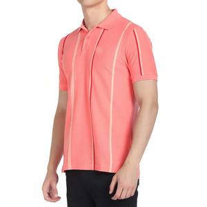 Ropa informal para hombre, polos, superventas, nuevo diseño a rayas, logotipo personalizado, polos transpirables de Color sólido para hombre - Product Image 1