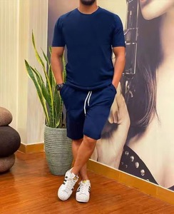 Conjunto de Pantalones Cortos Casuales para Hombre, Atuendo Cómodo para Uso Diario - Product Image 3