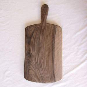 Tabla de cortar de madera de nogal hecha a mano, tamaño personalizado Extra grande, forma rectangular duradera, bloque de tallado para cortar de cocina Ideal - Product Image 1