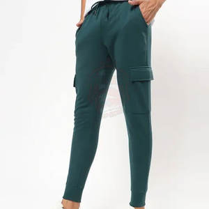 Pantalon décontracté pour homme, fabriqué au Pakistan, prix bas, léger, taille élastique, toile unie, de haute qualité, confortable - Product Image 1