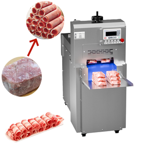 औद्योगिक-ग्रेड स्टील टिकाऊ कसाई दुकान मांस स्लिसर जमे हुए गोमांस मांस स्लिसर चीन स्वचालित मांस स्लिसर - Product Image 1