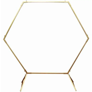 Fête d'anniversaire, événements de mariage, cercle en métal/support de cercle d'arrière-plan/couvertures pour arrière-plan, demi-cercle, arc de fleur, cercle de mariage - Product Image 6