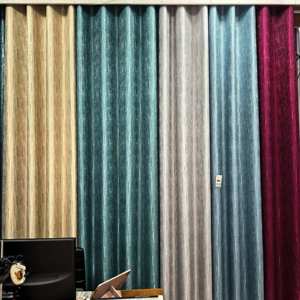 Tela de cortina de ensueño estilo moderno diseño Jacquard Beige para sala de estar decoración de <span class=keywords><strong>Hotel</strong></span> o cafetería - Product Image 6