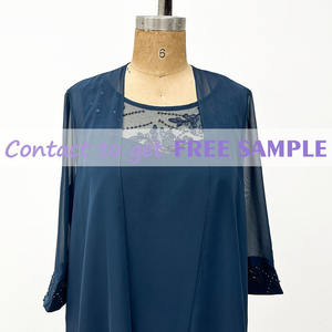 TEENYEE invité <span class=keywords><strong>de</strong></span> mariage 3 pièces modeste robe <span class=keywords><strong>de</strong></span> soirée mère <span class=keywords><strong>de</strong></span> <span class=keywords><strong>la</strong></span> mariée robes élégantes pour mariage grande taille - Product Image 3