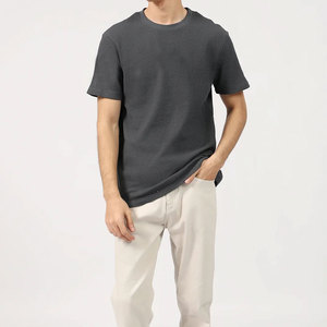 T-shirts pour hommes en coton uni décontractés à prix avantageux, mode estivale, nouvelle arrivée, design de haute qualité, matière douce, T-shirts pour hommes - Product Image 3