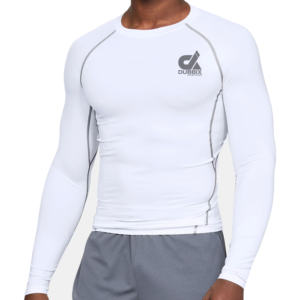 T-shirt de compression respirant à logo personnalisé pour homme, vente chaude, séchage rapide, vêtements de sport OEM, faible MOQ - Product Image 1