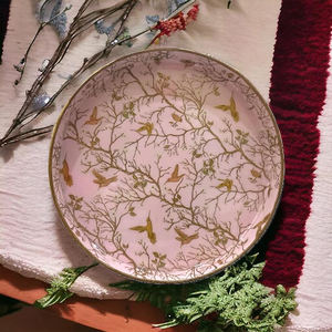 Nouvelle arrivée de qualité supérieure plateau de service en bois de mangue forme ronde design attrayant taille personnalisée pour les collations servant - Product Image 2