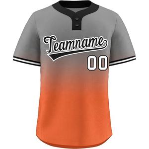 Camiseta de Béisbol Personalizada de Alta Calidad, Unisex, Transpirable, de Secado Rápido, Estampada, para Adultos, Tallas Grandes - Product Image 4