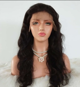 Peluca de encaje completo de pelo virgen de alta calidad atada a mano 100% vendedores de cabello Virgen al por mayor humano recto transparente encaje Full Hd - Product Image 2