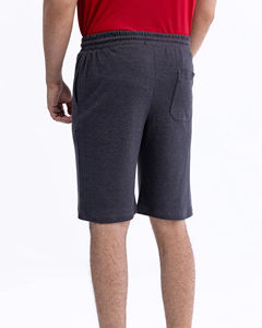 Huzaifa กางเกงขาสั้นผู้ชายผ้าฝ้าย100% กางเกงขาสั้นผ้าฝ้ายขนาดใหญ่พิเศษออกแบบโลโก้ได้ตามต้องการ - Product Image 3