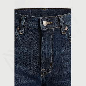 Pantalones Vaqueros de Mezclilla para Hombre con Logotipo Personalizado al por Mayor, Estilo Vintage Retro, Lavado, Rotos, Casuales, Ajustados, con Parches, Precio Bajo, Personalizados - Product Image 4