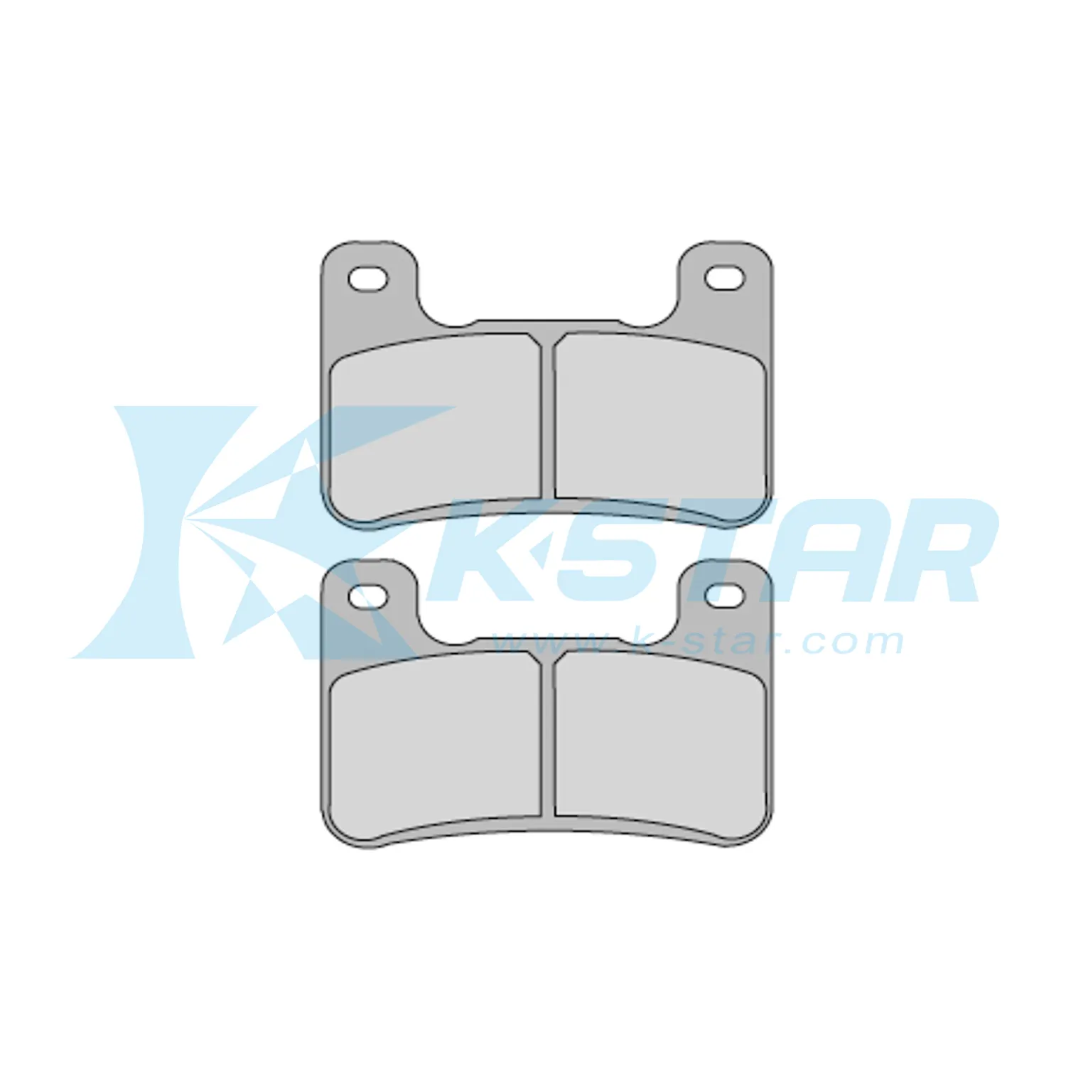 Remblokken Voor Suzuki GSXR-600/1000 Motorfiets