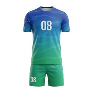 Maillot de football personnalisé par sublimation, style Coupe 2026, respirant en nid d'abeille, ensemble uniforme de football, tenue d'équipe OEM, kit d'entraînement pour hommes - Product Image 4