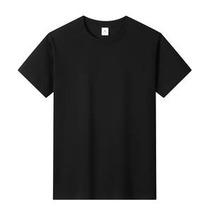 Camiseta informal de verano 2025 para hombre, 100% de algodón, manga corta holgada, patrón sólido, nueva ropa para parejas - Product Image 5