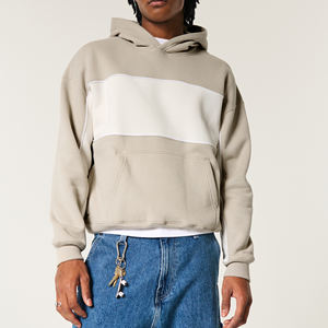 300-500 Gsm Mens Boxy Fit Heavy Weight <b>Hoodies</b> Pullover Blank Custom Printing Drop Shoulder Plain <b>Hoodies</b> for Men - Product Image 1