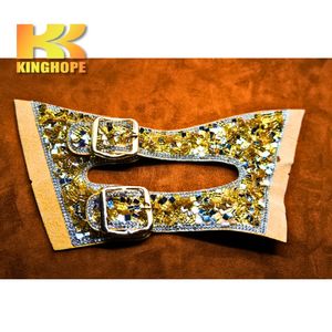 Sandalias Planas de Moda para Mujer Kinghope, Sandalias con Pedrería y Punta Descubierta, Sandalias de Verano para Mujer - Product Image 3