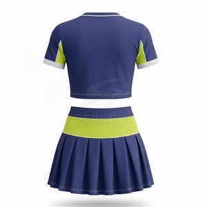 ชุดยูนิฟอร์มเชียร์ลีดเดอร์พร้อมโลโก้สั่งทำ สำหรับโรงเรียน ชมรม และสถาบัน มีหลายสี หลายขนาด และหลายสไตล์ - Product Image 2