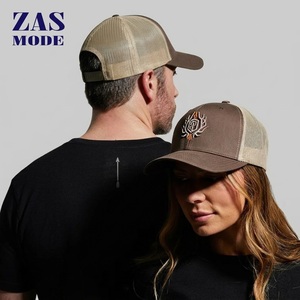 New arrival High Quality Custom Logo 5-Panel 100% Cotton <b>Baseball</b> <b>Cap</b> Street Style Country Mesh Truckers Hat - Product Image 6
