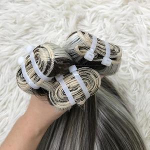 Produit de haute qualité 2024 trame cheveux raides Piano couleur paquet de cheveux vierges cheveux bruts un donneur pour les femmes - Product Image 3