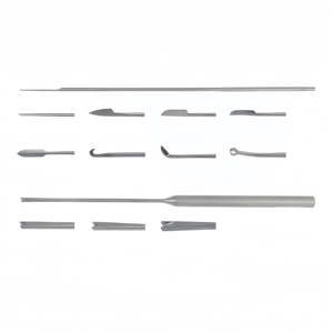 ชุดเครื่องมือผ่าตัดกระดูกและข้อแบบส่องกล้องชนิดสแตนเลสสตีล พร้อมคู่มือการใช้งาน มีดตัดแบบตะขอ 0/15/30 องศา ได้รับการรับรองมาตรฐาน CE - Product Image 6