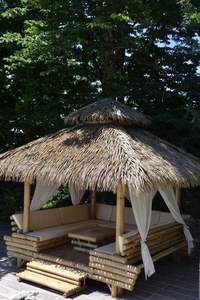 Summer Vibe Solutions Techo de paja Seagrass Materias primas para Garden Bar Resort Artesanías naturales para techos de casas al aire libre Oferta caliente - Product Image 2