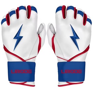 Gants de frappe de baseball en cuir sur mesure pour hommes et femmes professionnels, antidérapants, respirants, durables, pour adultes - Product Image 1