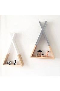 Best seller wooden wall <b>shelf</b> wall mounted storage <b>shelves</b> for home hotels living room kitchen bathroom home decor accessories - Product Image 6