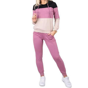 2025 nouveau respirant sur mesure femmes survêtement de haute qualité 100% coton Jogging costume col à capuche grande taille meilleure qualité OEM - Product Image 3