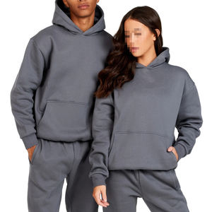 Ensemble 2 pièces Streetwear Ensemble pantalon de survêtement et sweat à capuche avec broderie en éponge française lourde - Product Image 3