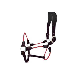 High Quality English Style Leather Rope <b>Halter</b> | Durable Horse Headcollar | Premium Equestrian Training Tack | OEM Supplier - Product Image 1