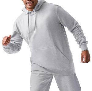 Sudadera con Capucha Personalizada de Primera Calidad con Logotipo Personalizado, 100% Algodón, Sudadera Básica de Felpa para Hombre - Product Image 3