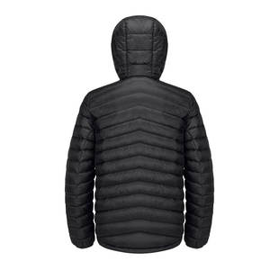 Abrigos acolchados brillantes para hombre con estampado OEM personalizado al por mayor de tendencia superior 2024, chaqueta acolchada de burbujas, chaqueta cálida de invierno para hombre - Product Image 2