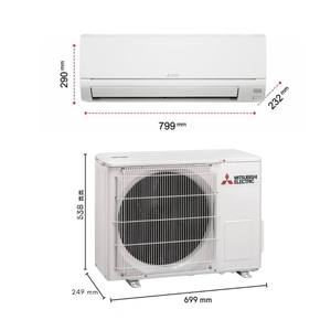 มิตซูบิชิไฟฟ้า12000 btu/h R32 A +++ เทคโนโลยีอินเวอร์เตอร์โมโนแยกเครื่องปรับอากาศแพ็ค1 - Product Image 4