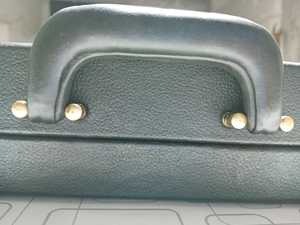 Black Gold <b>Masonic</b> Apron <b>Case</b> PU Leather Storage Box Lockable Carry <b>Case</b> All Seasons 5-10kg Capacity for Blue Lodge Regalia - Product Image 4