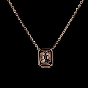 สร้อยคอเพชรสำหรับปลูกในห้องปฏิบัติการเจ้าหญิง1.36 CT ขนาด14K สีโรสโกลด์น้ำหนักเบาจี้เครื่องประดับชั้นดีสำหรับสวมใส่ทุกวัน - Product Image 6