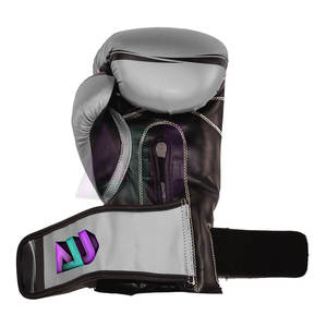 Gants de boxe en cuir de haute qualité - Évacuation de l'humidité et respirants, faible MOQ, prix de gros, nouveau stock - Product Image 3