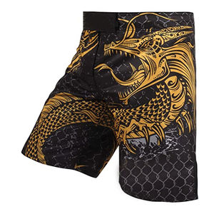 Ropa deportiva de alta calidad Pantalones cortos de boxeo MMA Venta al por mayor Ropa de artes marciales Marca personalizada Hombres Pantalones cortos MMA en MOQ bajo Servicio OEM - Product Image 2