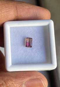 Pierre de tourmaline naturelle facettée, couleur bio, en vrac. - Product Image 2