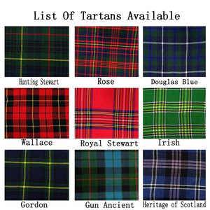 Kilt utilitaire hybride pour homme – Coton marron avec plis multi-tartan 2026 - Product Image 6