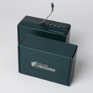 Double Side Băng hậu cần Hệ thống bao bì giấy carton cắt hộp carton có thể gập lại mỹ phẩm Bao bì hộp bưu phẩm với dây kéo - Product Image 5