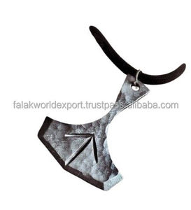 Elagant Unique Faison Neckless Hand Forged Viking Neck Pendant para hombres Collar de hierro para hombres Collar medieval de moda de FWE - Product Image 3