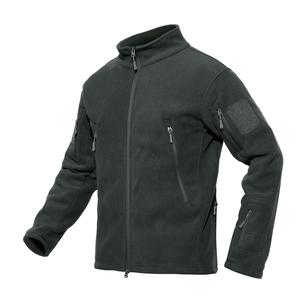 Chaqueta con capucha cálida personalizada Chaqueta de lana táctica para hombre Deporte al aire libre Senderismo Camping Abrigo con chaqueta con múltiples bolsillos para hombre - Product Image 6