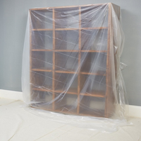 Bâche en plastique souple pour peintre en PE haute densité, transparente, imperméable, anti-poussière, pour peinture, canapé et déménagement