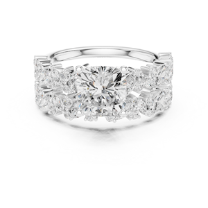 14K elegante anillo de oro joyería de mujer - Product Image 5