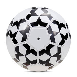 Balón de fútbol de cuero Pu de Color sólido, diseño personalizado, fabricante profesional, logotipo personalizado - Product Image 2